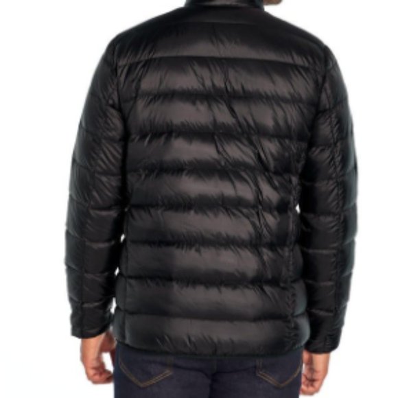 New Eddie Bauer Men's Packable Down Jacket Size 2XL Water Repellent Black - Picture 10 of 12